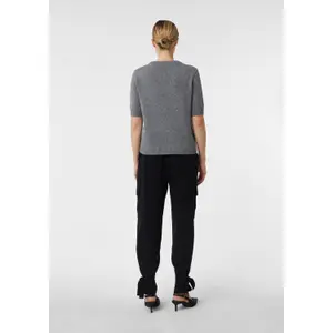 Women's Relaxed Fit Cargo Pants with Semi-Wide Legs COMMA image-4