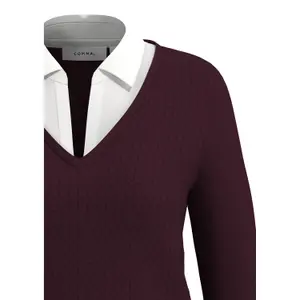 V Neck 2 in 1 Women's Top COMMA image-4