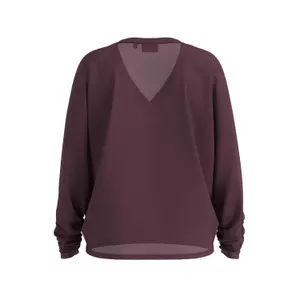 Lyocell and Wool Sweater for Women COMMA image-1