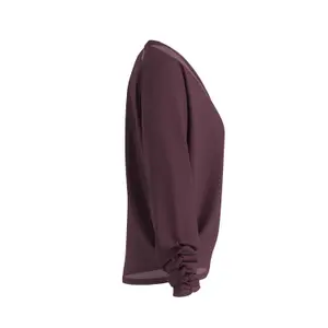 Lyocell and Wool Sweater for Women COMMA image-3