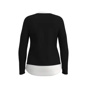 High Collar and V Neck Women's Top COMMA image-1