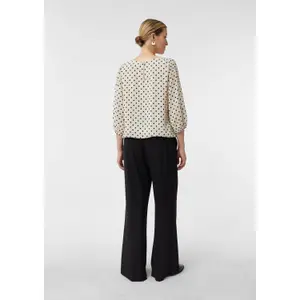 3/4 Sleeve Polka Dot Chiffon Blouse Women COMMA image-4