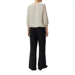 3/4 Sleeve Polka Dot Chiffon Blouse Women COMMA image-5
