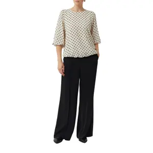 3/4 Sleeve Polka Dot Chiffon Blouse Women COMMA image-6