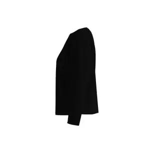 Women's Long Sleeve Printed Front Boat Neck T-shirt COMMA image-6