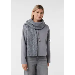 Women's cosy wool scarf adorned with sequins COMMA image-3