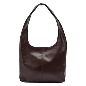 Women's Shiny Leather Handbag COMMA image-1
