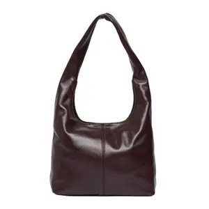 Women's Shiny Leather Handbag COMMA image-2