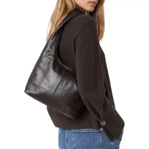 Women's Shiny Leather Handbag COMMA image-5