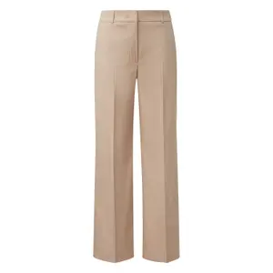 Women's Wide Leg Flannel Marlène Style Trousers COMMA image-0