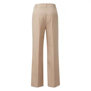 Women's Wide Leg Flannel Marlène Style Trousers COMMA image-1