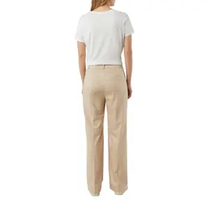 Women's Wide Leg Flannel Marlène Style Trousers COMMA image-5