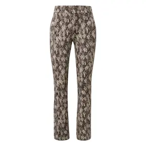 Classic Flared Trousers Mid-Rise Women's COMMA image-0