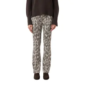 Classic Flared Trousers Mid-Rise Women's COMMA image-2