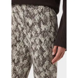 Classic Flared Trousers Mid-Rise Women's COMMA image-3