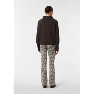 Classic Flared Trousers Mid-Rise Women's COMMA image-4