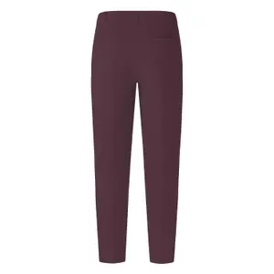 Women's Cropped Cigarette Style Suit Trousers in Blended Viscose COMMA image-1