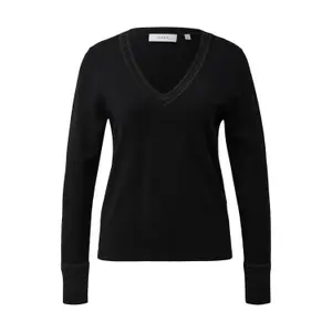 Casual V-Neck Pullover for Women COMMA image-0