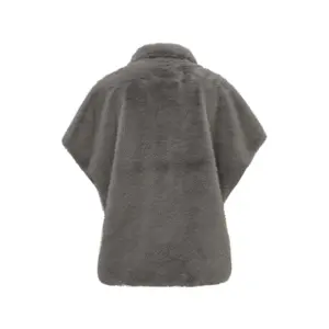 Women's Oversized Faux Fur Gilet COMMA image-1