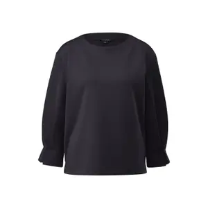 3/4 Sleeve Interlock Jersey Sweatshirt Women COMMA image-0
