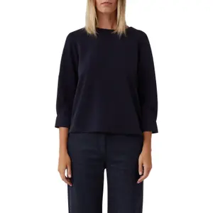 3/4 Sleeve Interlock Jersey Sweatshirt Women COMMA image-2