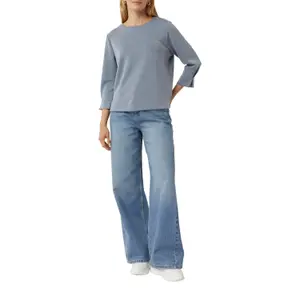 3/4 Sleeve Interlock Jersey Sweatshirt Women COMMA image-6