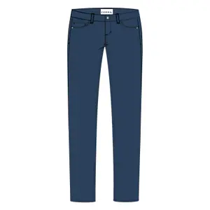 Women's Mid-Rise Slim Fit 5-Pocket Jeans COMMA image-3