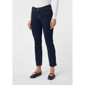 Women's Mid-Rise Slim Fit 5-Pocket Jeans COMMA image-4