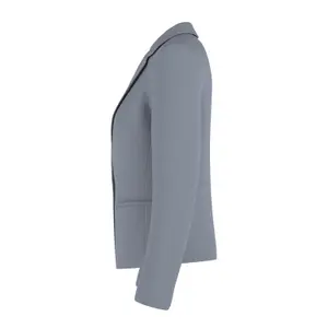 Blazer intérieur courte et ajustée, avec col à revers femme COMMA image-2