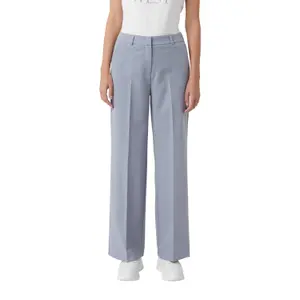 Wide Pleat Trousers for Women COMMA image-2