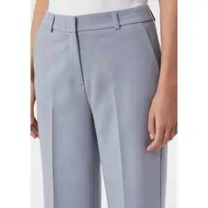 Wide Pleat Trousers for Women COMMA image-3