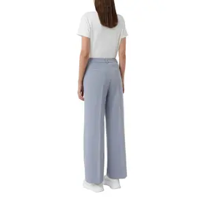 Wide Pleat Trousers for Women COMMA image-5