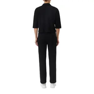 Women’s Shirt Jacket with Eyelet Pattern and Button Placket COMMA image-3