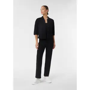 Women’s Shirt Jacket with Eyelet Pattern and Button Placket COMMA image-6