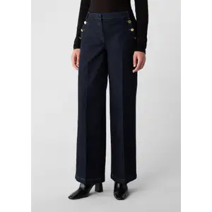 Women's wide leg jeans COMMA image-6