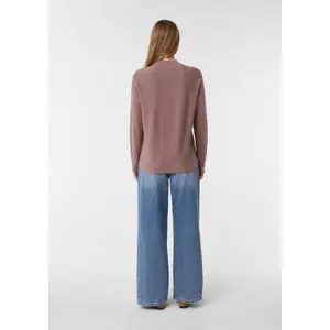 Batwing Sleeve High Neck Jumper Women COMMA image-2