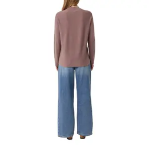 Batwing Sleeve High Neck Jumper Women COMMA image-3