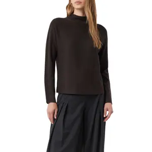 Batwing Sleeve High Neck Jumper Women COMMA image-1
