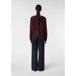 Fine Knit Pull with Batwing Sleeves for Women COMMA image-2