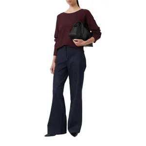 Fine Knit Pull with Batwing Sleeves for Women COMMA image-5