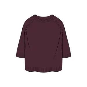Women's Short Sleeve Casual Pullover COMMA image-3