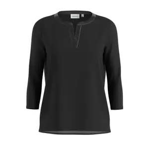 Women's 3/4 Sleeve V-Neck T-Shirt COMMA image-0