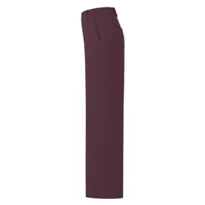Wide Textured Fabric Trousers for Women COMMA image-6
