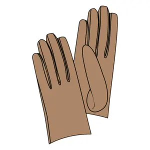 Women's leather gloves COMMA image-1