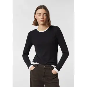 Women's Long Sleeve Double Cuff T-Shirt COMMA image-6