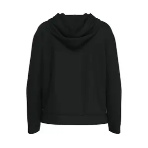 Women's Hooded Lined Sweatshirt with Drawstring and Piping COMMA image-1