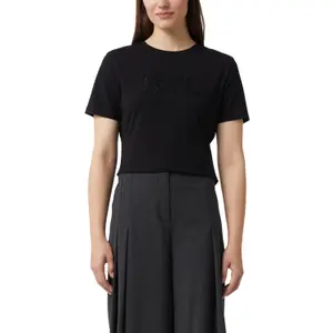 Women's Detailed Printed T-Shirt COMMA image-2
