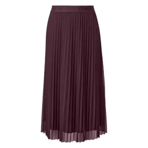 Women's Pleated Knit Skirt COMMA Midi image-0