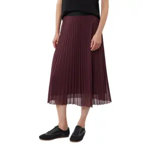 Women's Pleated Knit Skirt COMMA Midi image-2