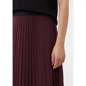 Women's Pleated Knit Skirt COMMA Midi image-3